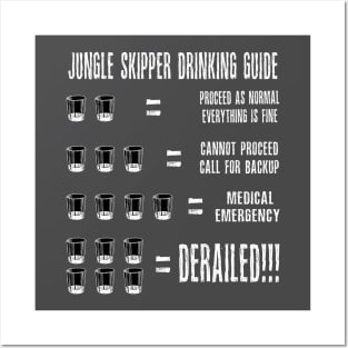 Jungle Skipper Drinking Guide Posters and Art